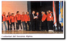 La premiazione 